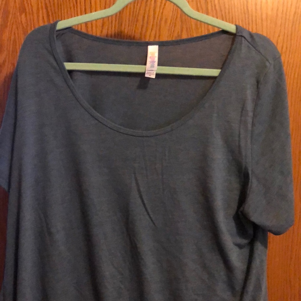 Blue Lularoe Perfect T XL